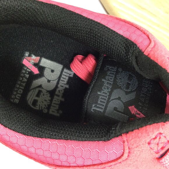 Timberland Womans PRO Overdrive Composite Sneakers Safety Toe Pink Size US 9 NWB - Picture 4 of 13
